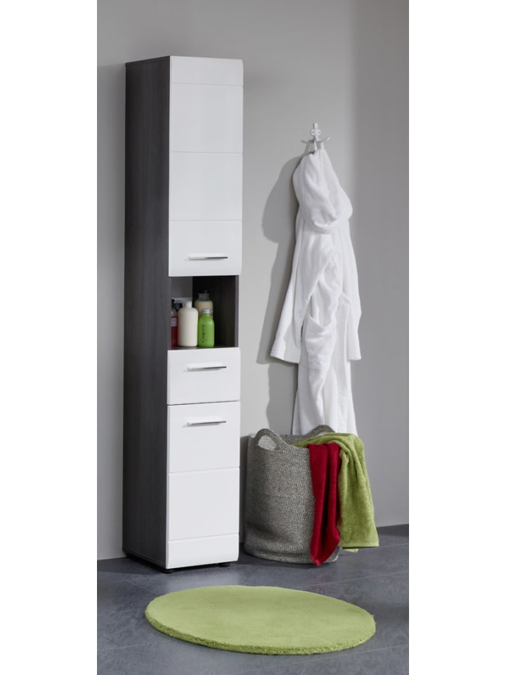 ebuy24 Badschrank Line Silber 30 x 31 cm günstig kaufen onesize