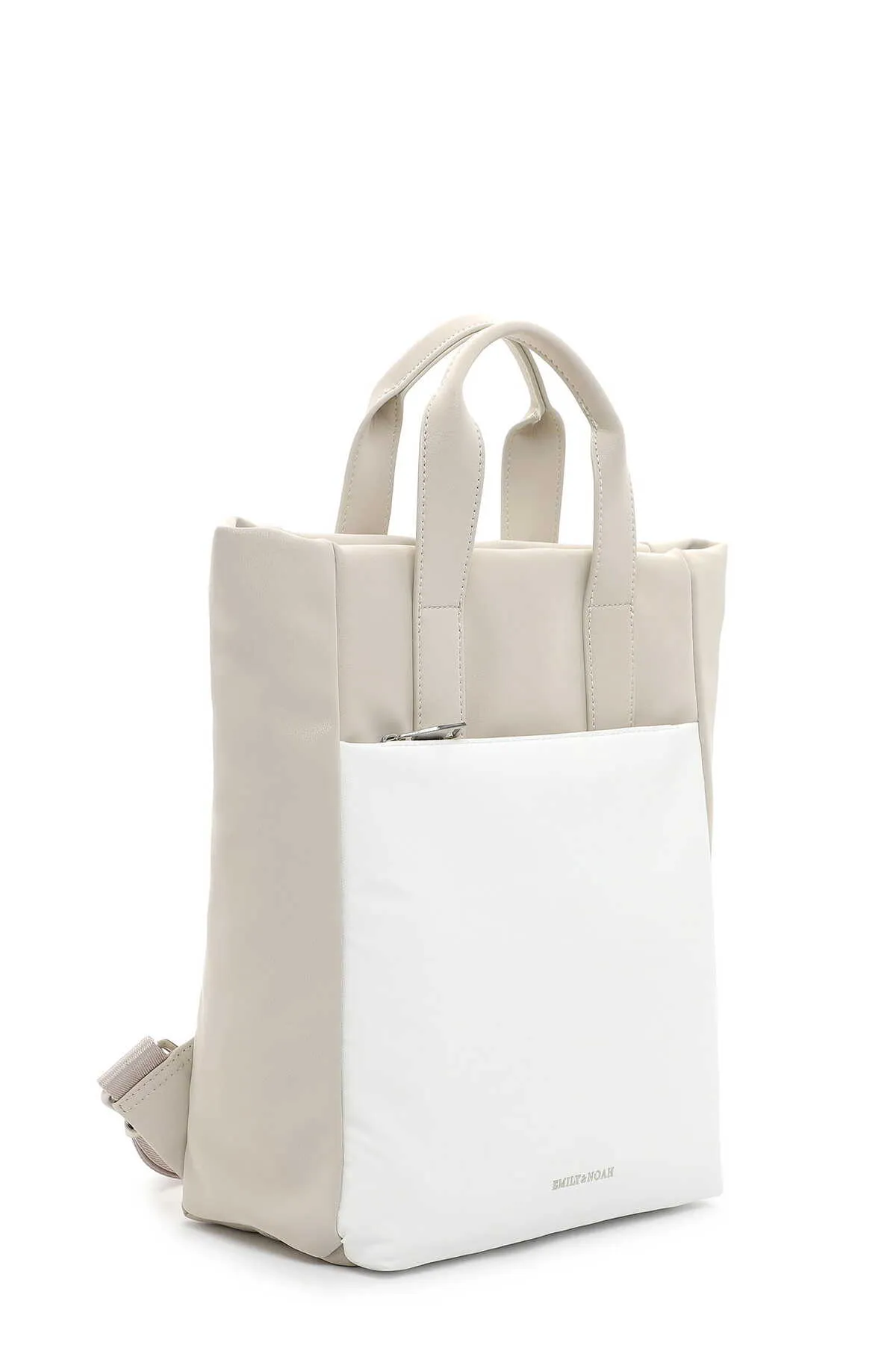 Emily & Noah  Rucksack - Weiß - Colorblock