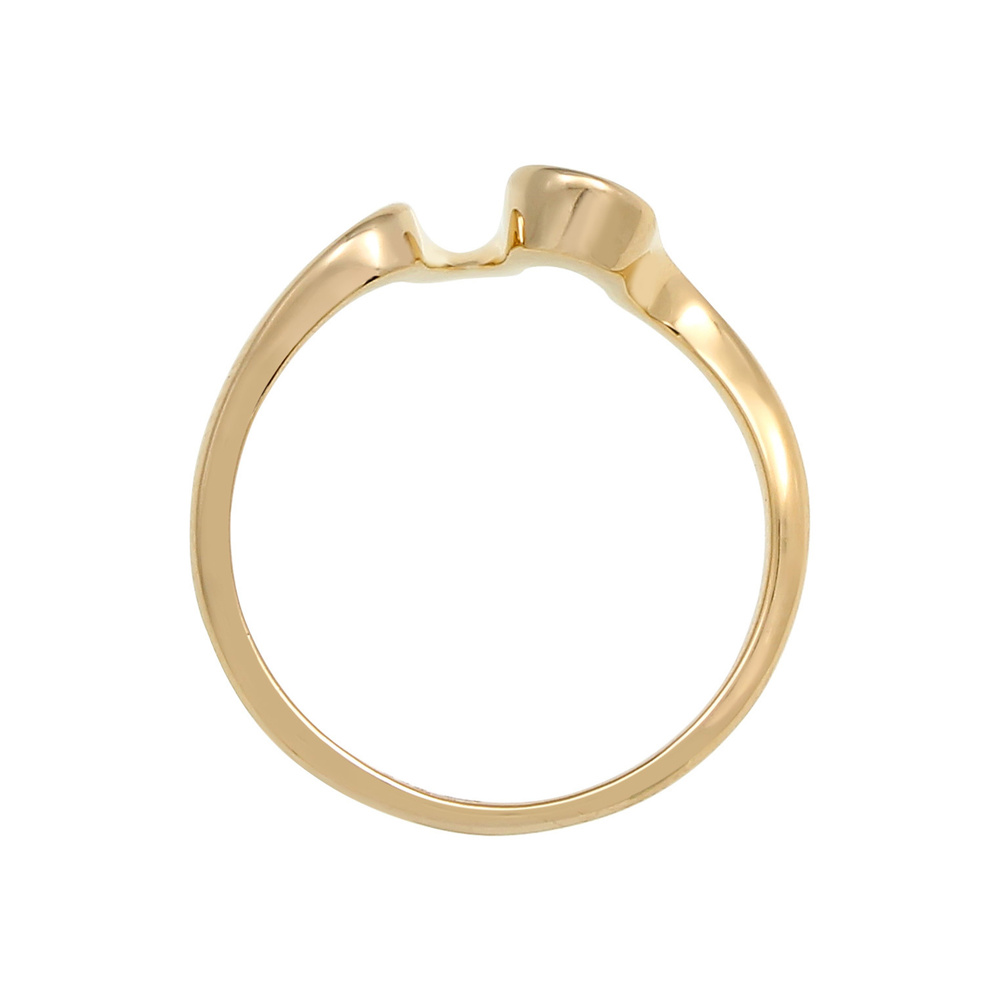 Elli Elli Bague Femmes tendance look vagues en argent sterling 925 Bague