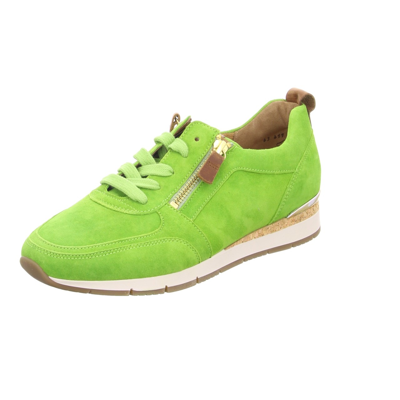 GABOR Freizeit Schnürer beige Gabor Fashion Sneaker low 43.411.11 beig