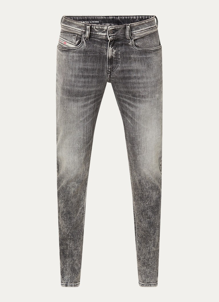 Džíny slim fit Diesel 1979 Sleenker s barevným praním