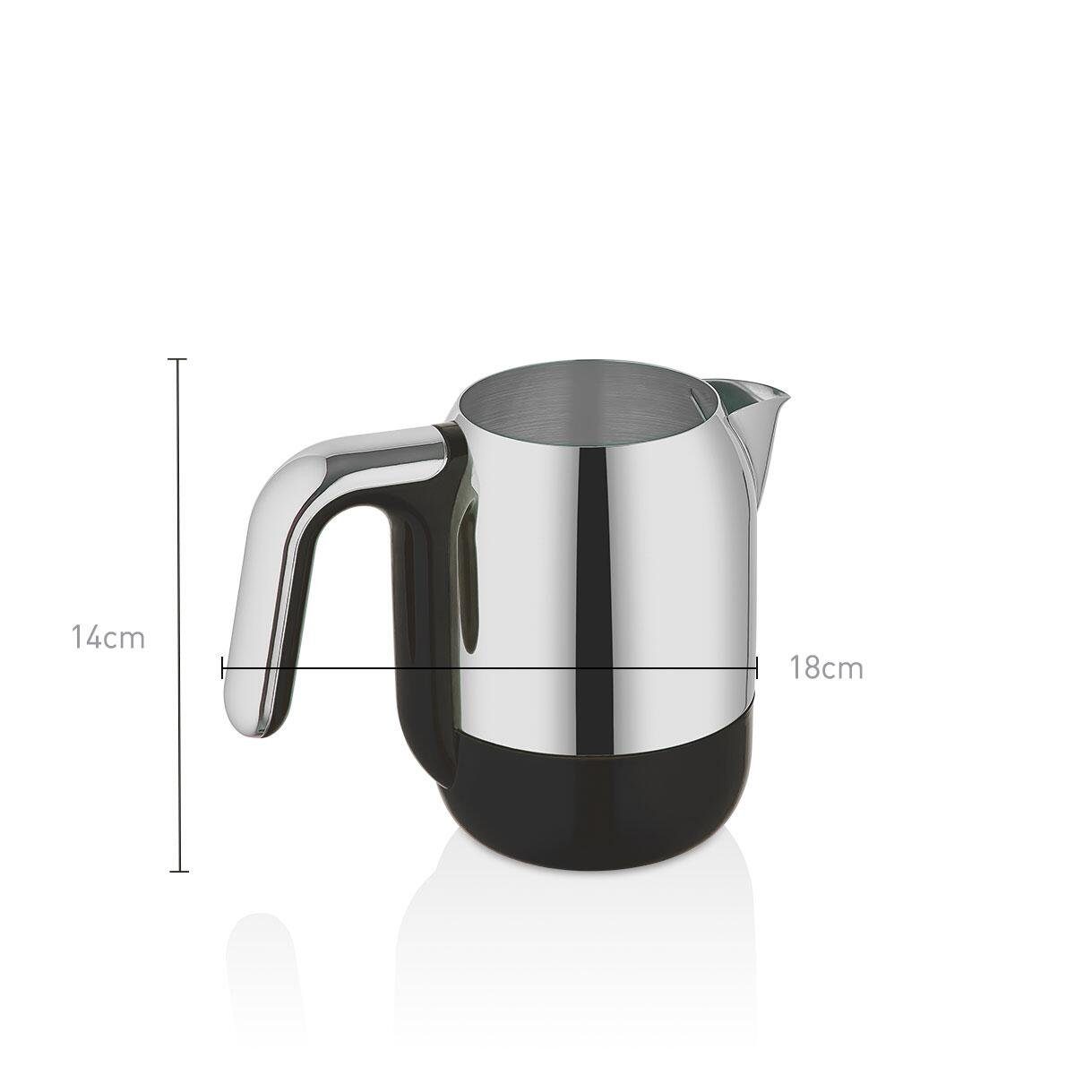 Özberk Espressomaschine Korkmaz Kahvekolik Schwarz, 300l Kaffeekanne
