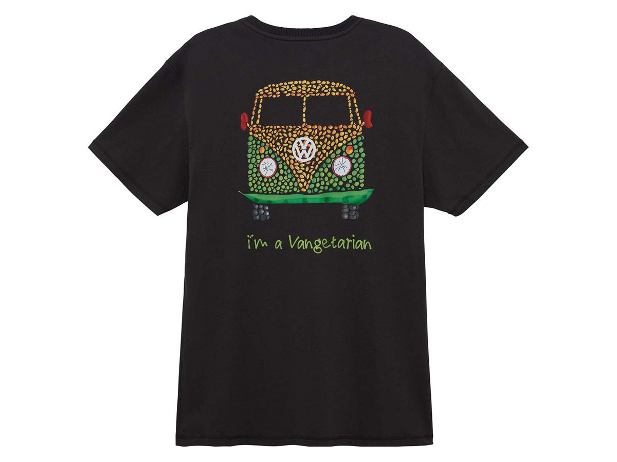 Van One Vangetarian Black/Multi Herren T-shirt