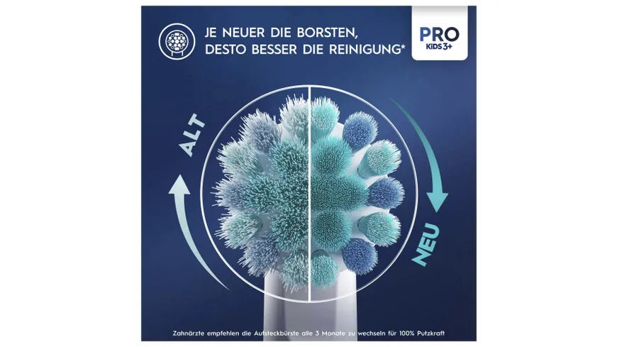Oral-B Elektrische Zahnbürste Vitality Pro 103 Kids Spiderman mit Reiseetui, 1Stück