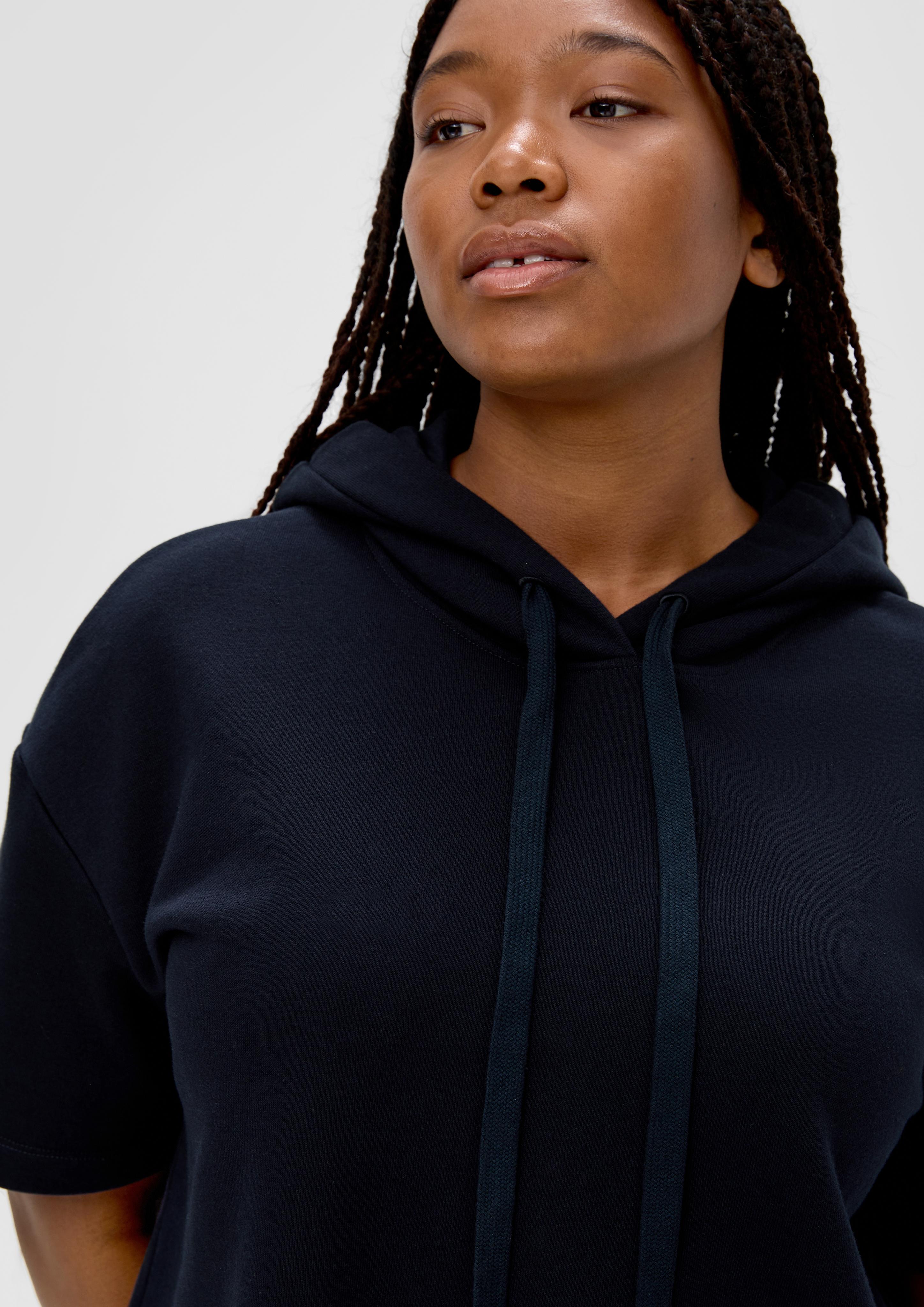 Kapuzensweatshirt mit kurzen Ärmeln  2136681-5959