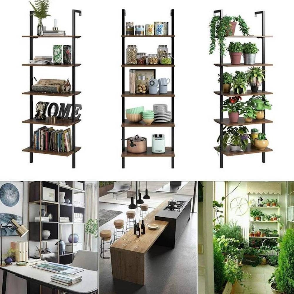 Diyarts Bücherregal, Wandmontiertes Regal, Vielseitig & Stabil: Ihre platzsparende Wandregal-Lösung