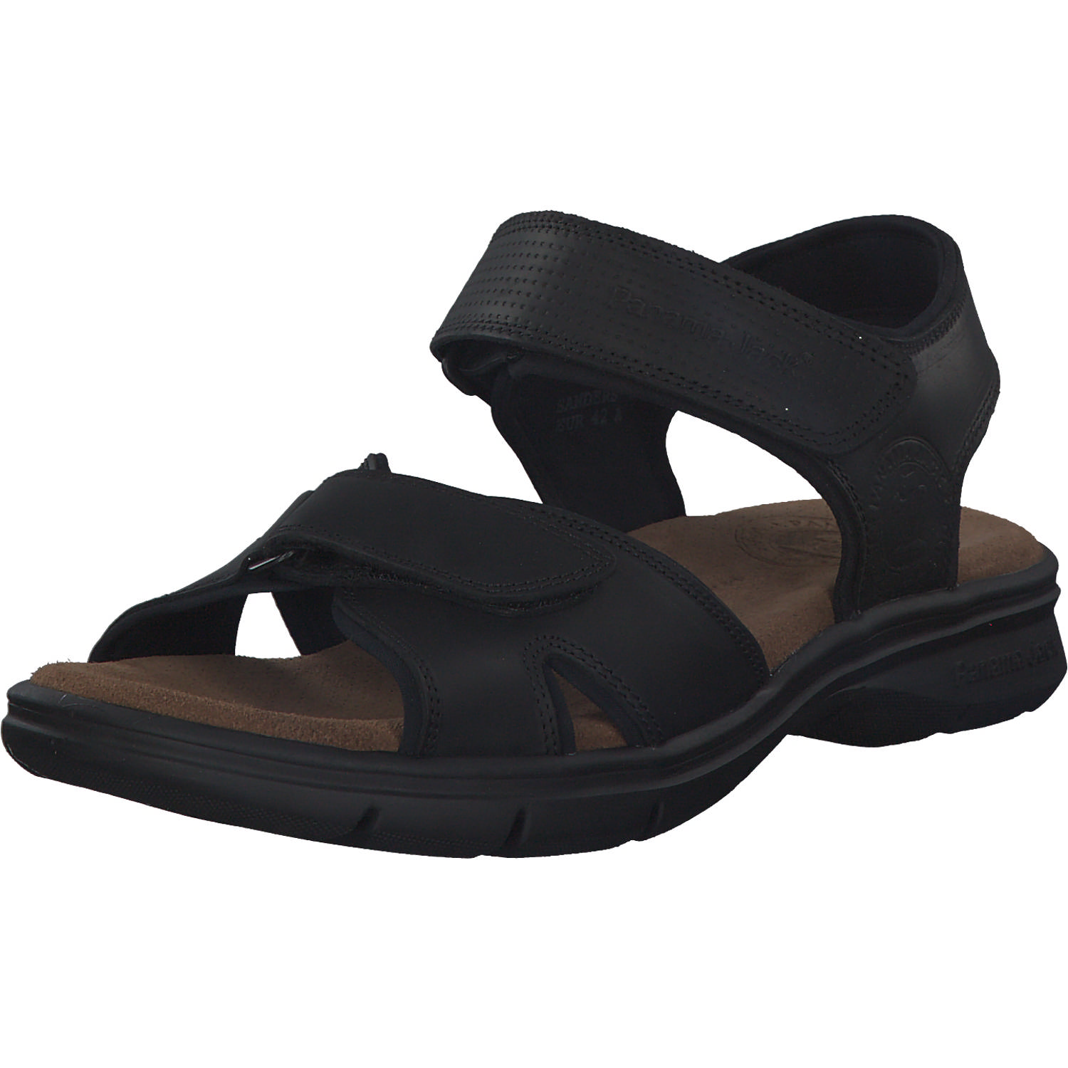 Panama Jack Sanders Basics C, Klassische Sandalen, Herren, Schwarz