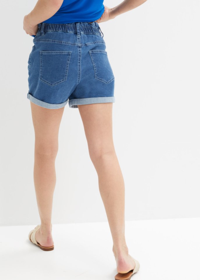 Jeans-Shorts mit Bequembund