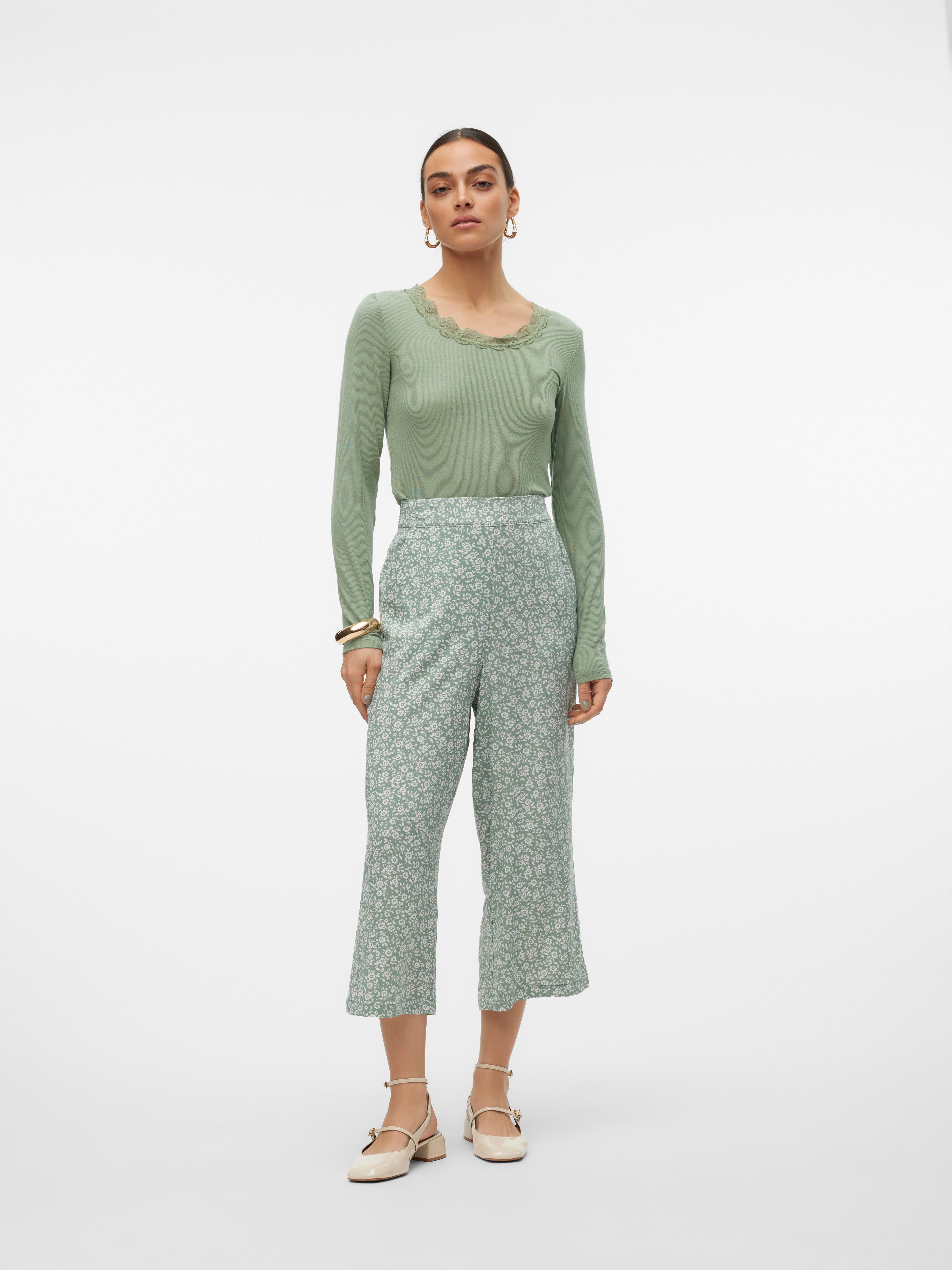 VMEASY Hohe Taille Culottehose