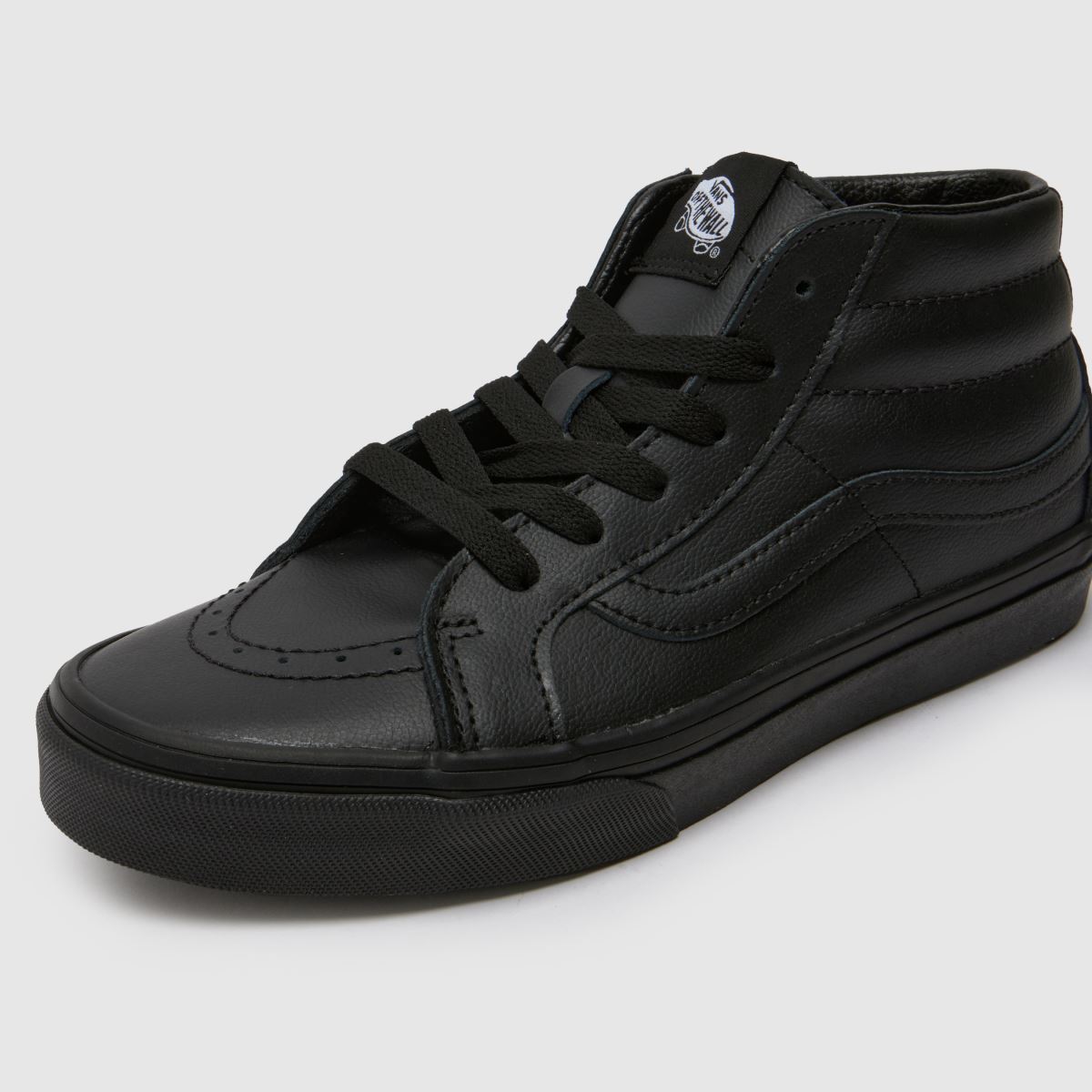 Vans fekete sk8-mid reissue gyerekcipő