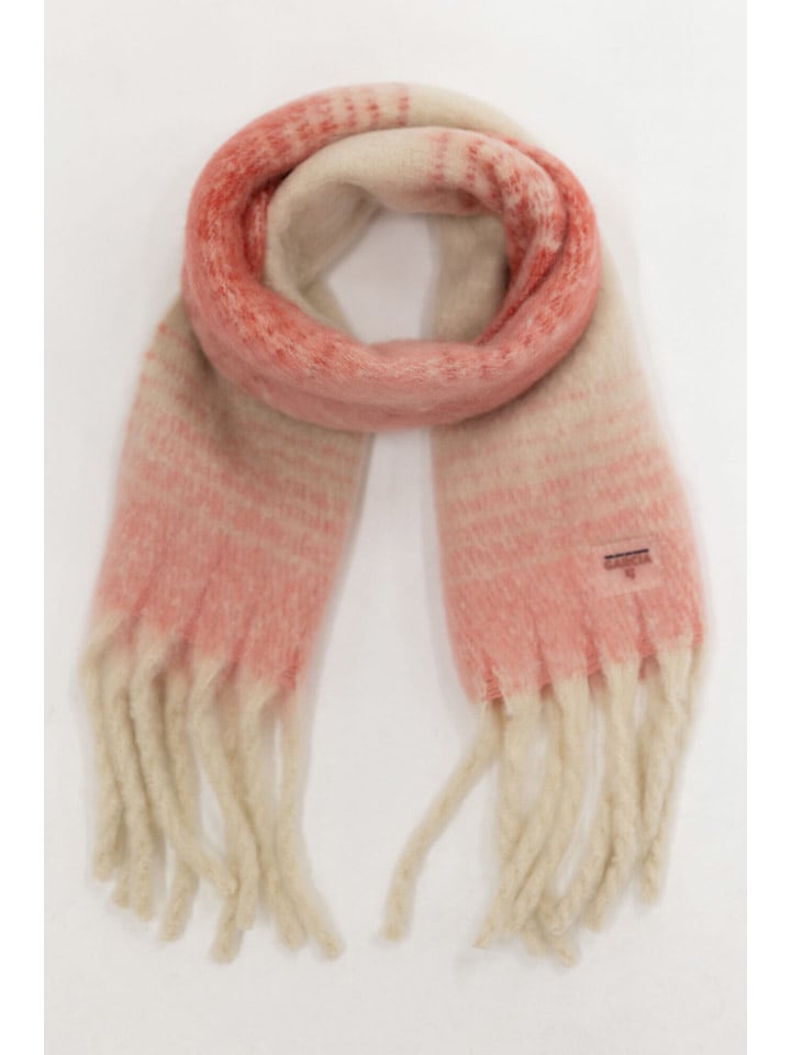 Garcia Schal in Creme/ Rosa günstig kaufen onesize