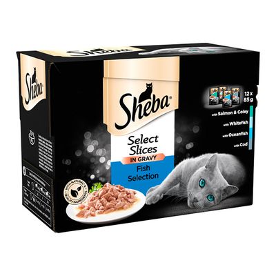 Multipack Sheba Varietäten Frischebeutel 12 x 85 g