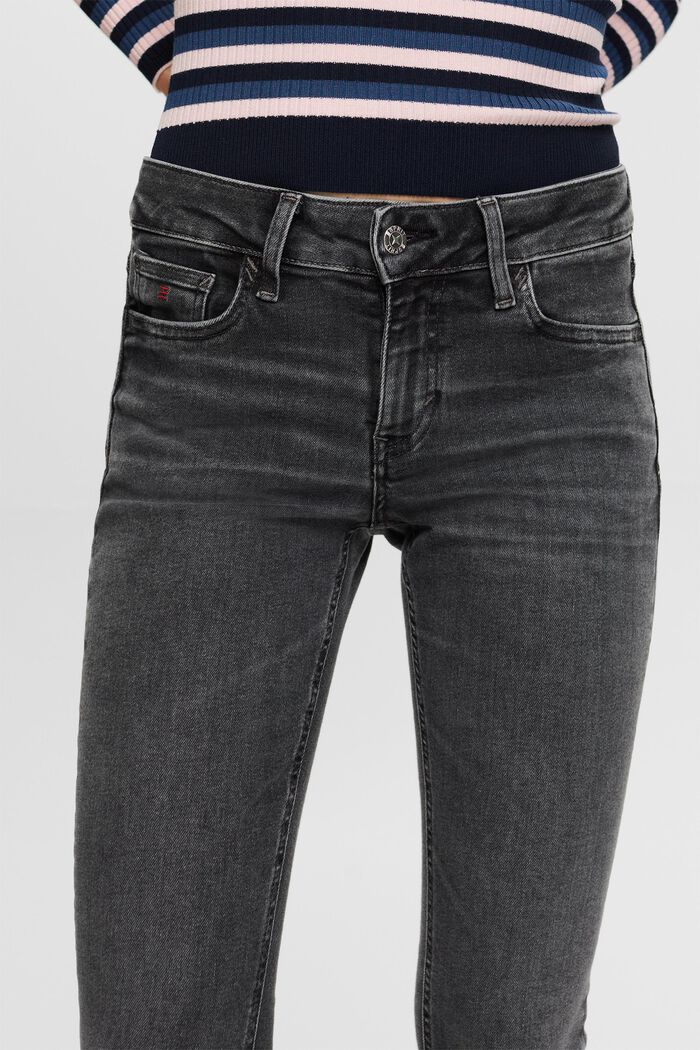 Skinny Jeans mit mittlerer Bundhöhe