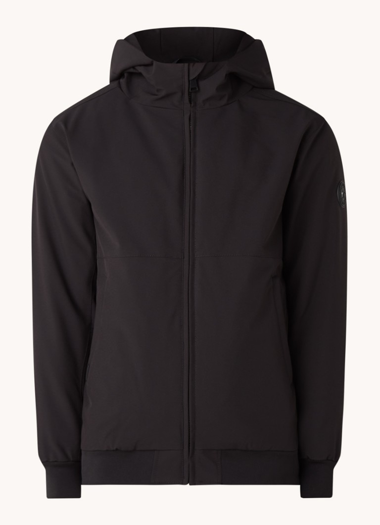 Giacca da aviatore softshell trapuntata Airforce con tasche con cerniera