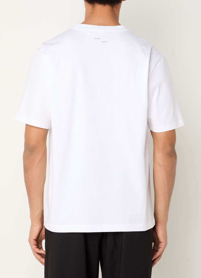 Tričko z organické bavlny Filling Pieces s výšivkou loga