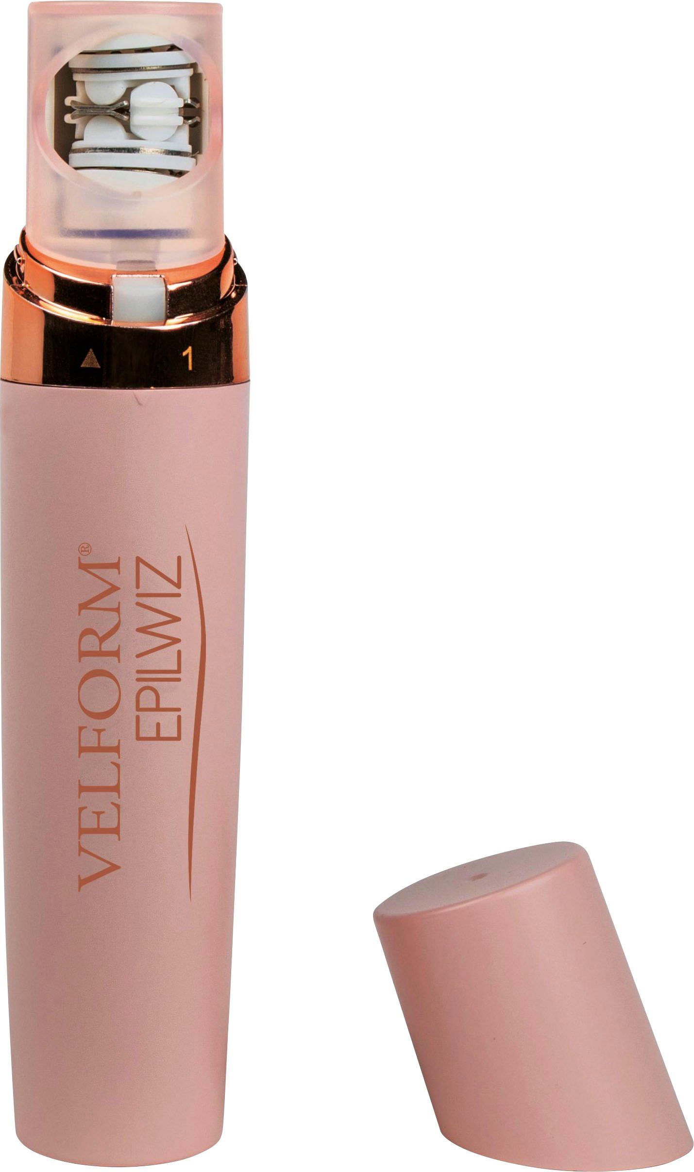 MediaShop Präzisionsepilierer Velform Epilwiz Deluxe, Aufsätze: 1 St., Akku wiederaufladbar