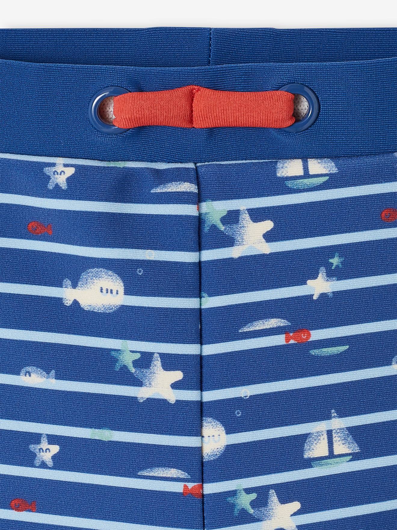 Vertbaudet Jungen Baby Badehose Oeko-Tex - indigo-blau