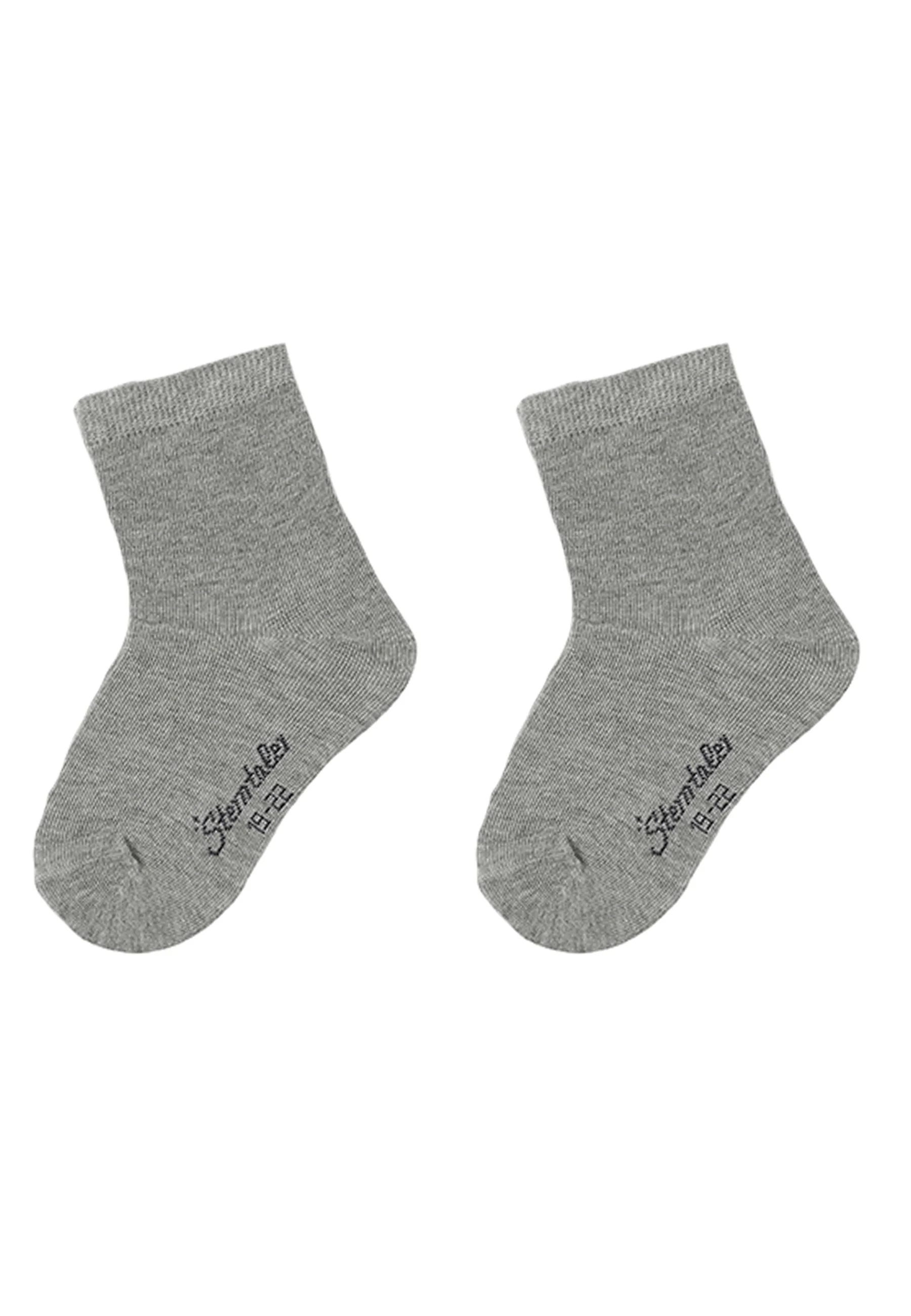 Socken 2er-Pack, uni in 7 Basic Farben