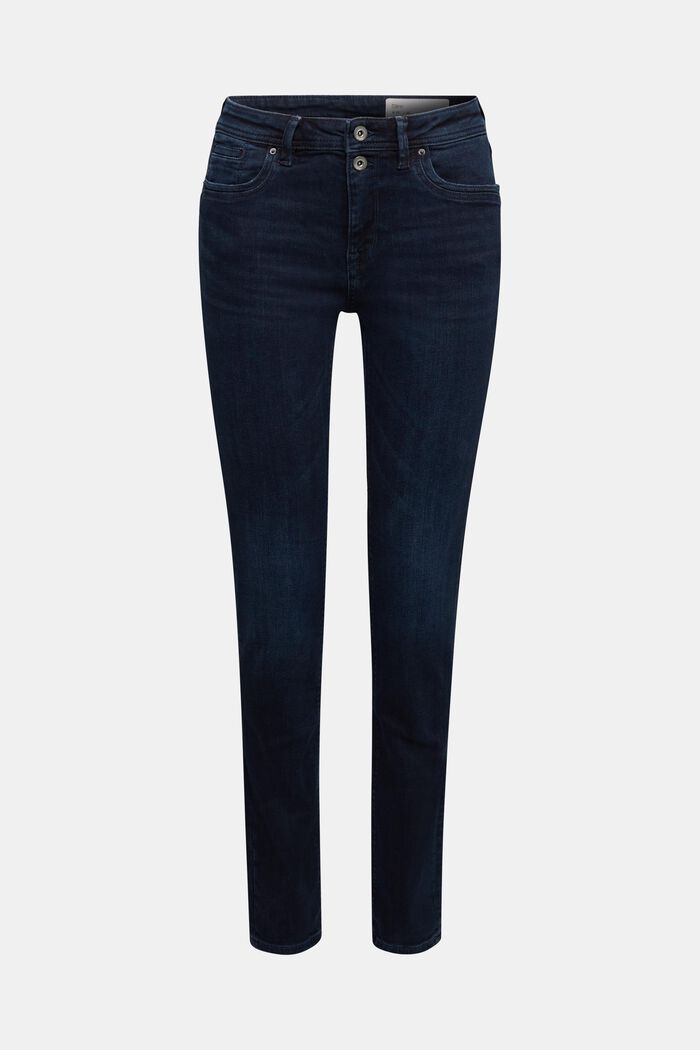 2-Knopf-Jeans mit Organic Cotton