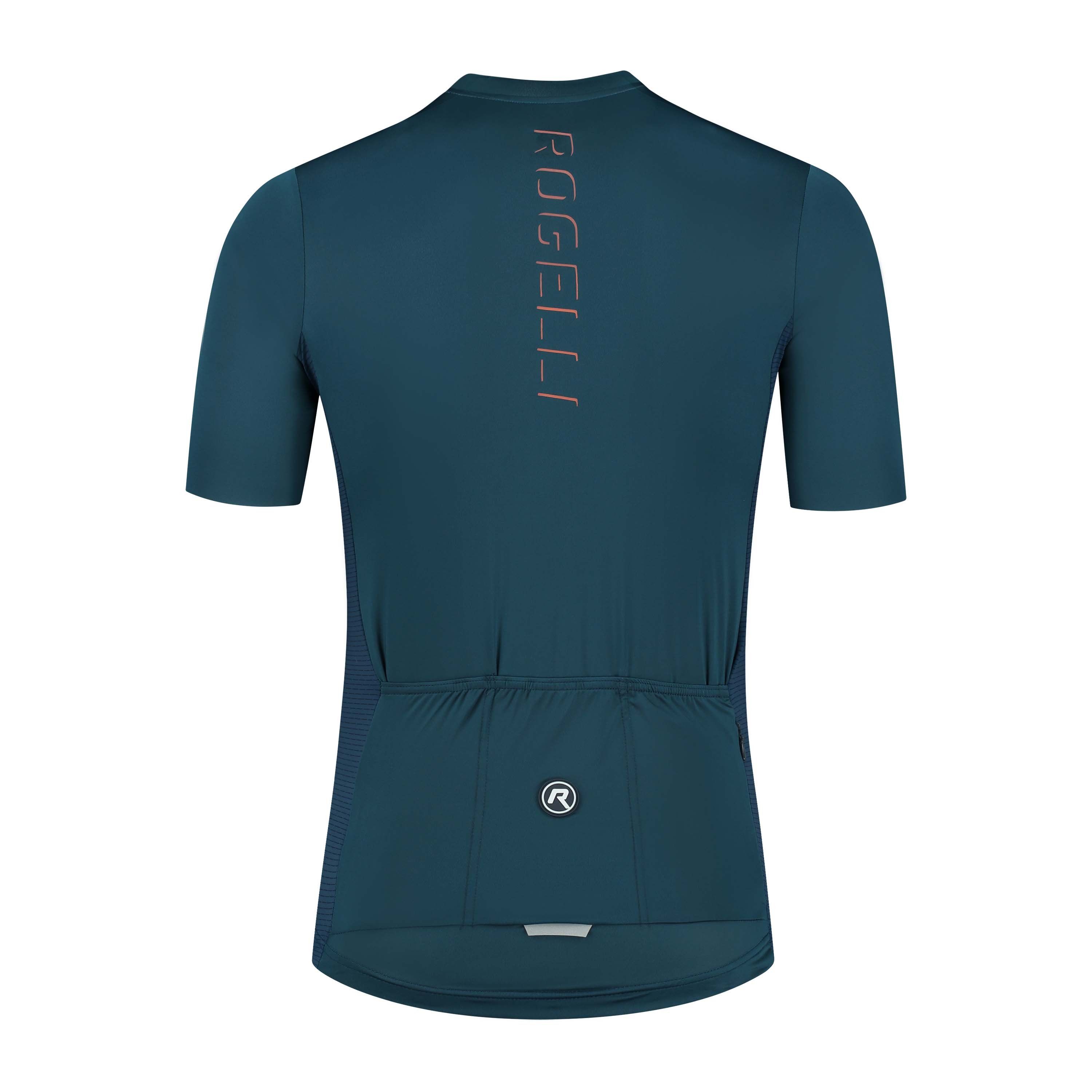 Rogelli Distance Blau/Orange Herren Radtrikot Kurzarm