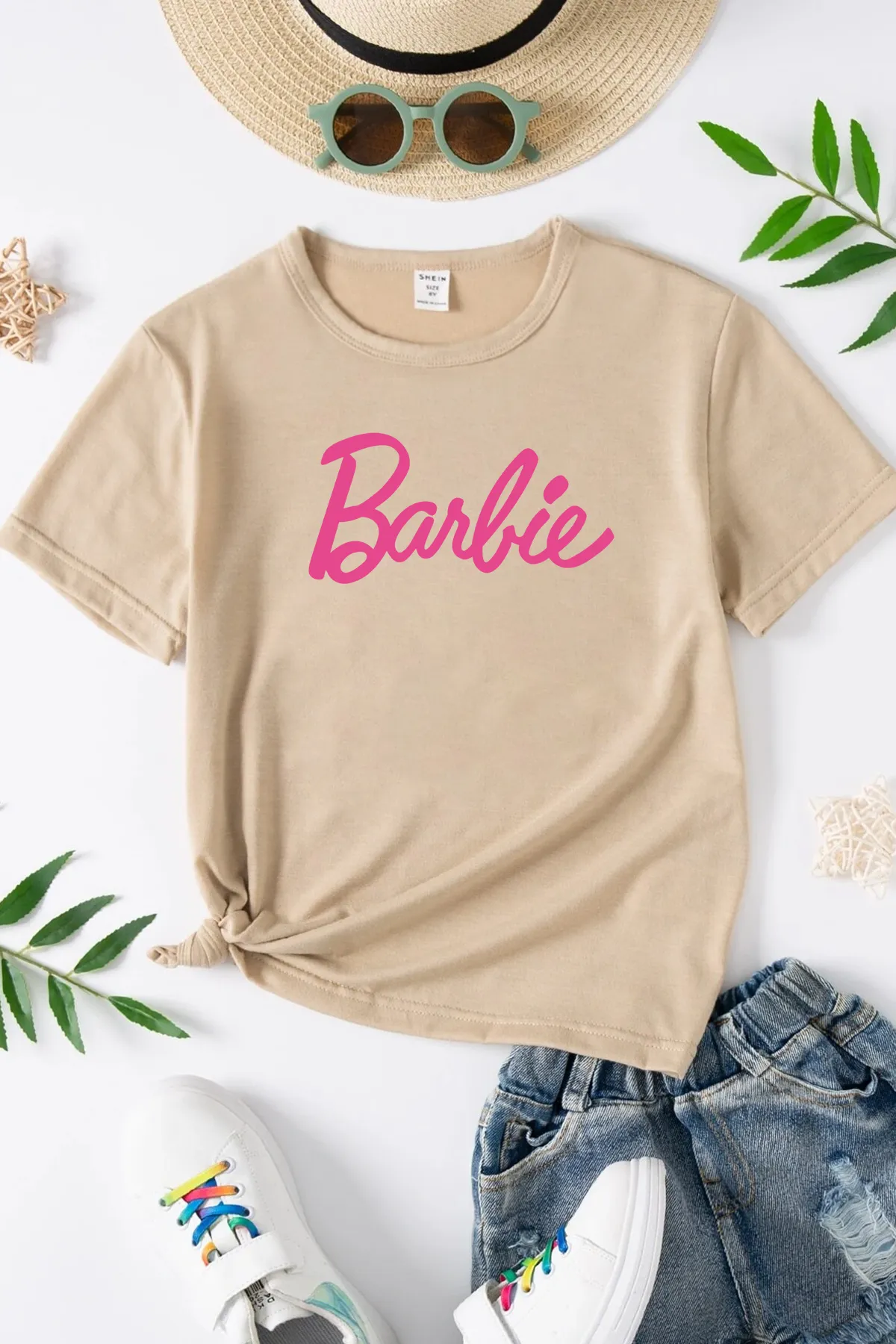 uyguntarz  T-Shirt - Beige - Regular Fit