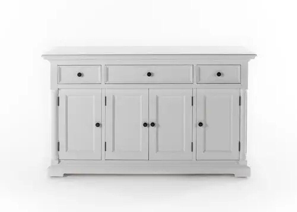 Novasolo Buffet Provence Buffetschrank mit 4 Türen und 3 Schubladen