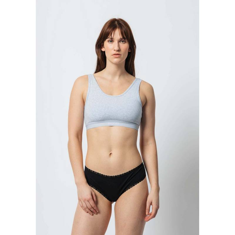 Snocks Slips mit Spitze aus Bio-Baumwolle Unterhose Damen