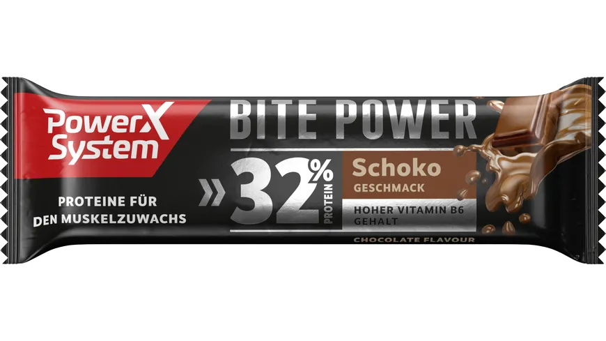 Power System Proteinriegel Bite Power Schoko 35 g