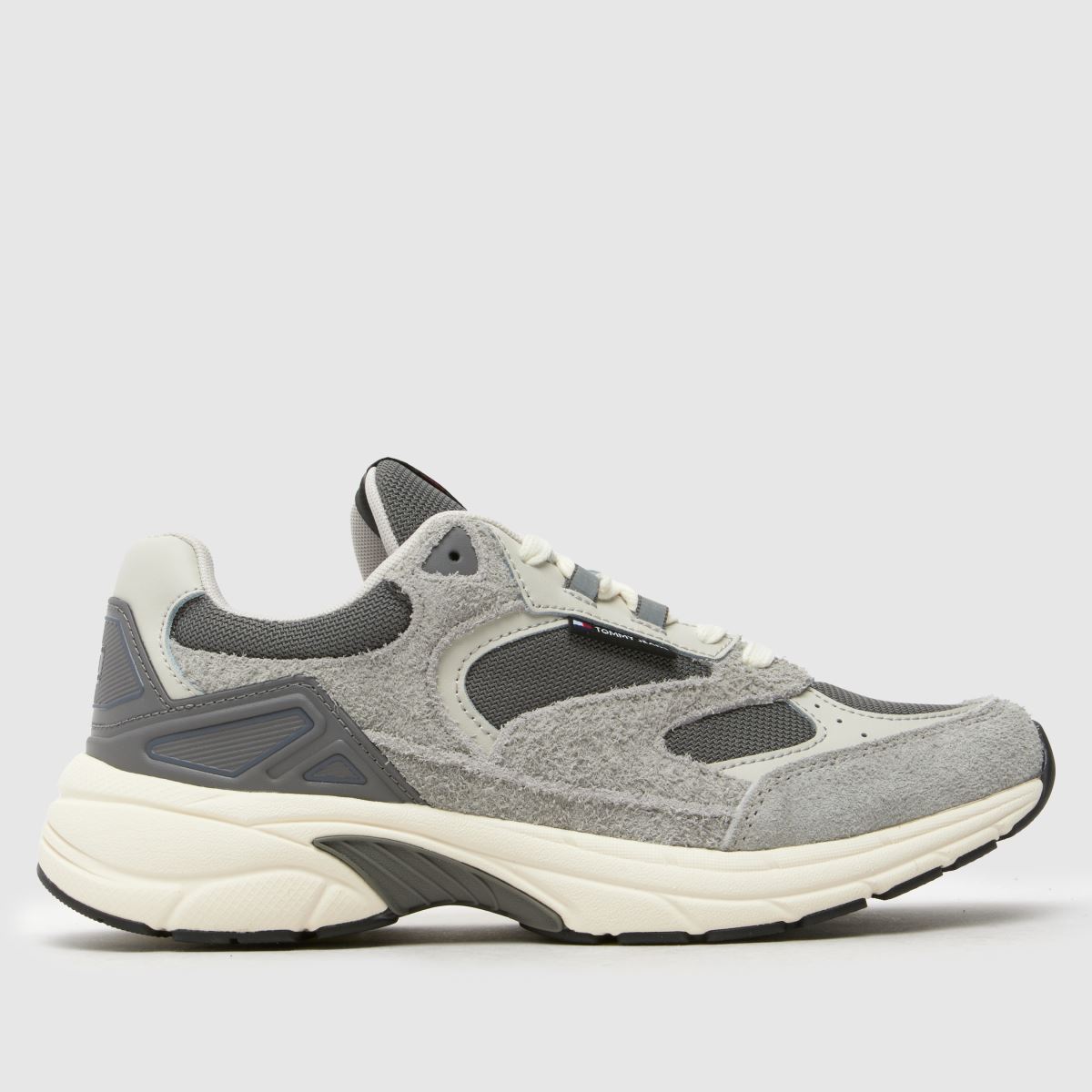Superge Tommy Jeans Coney Runner v sivo-multibarvni barvi