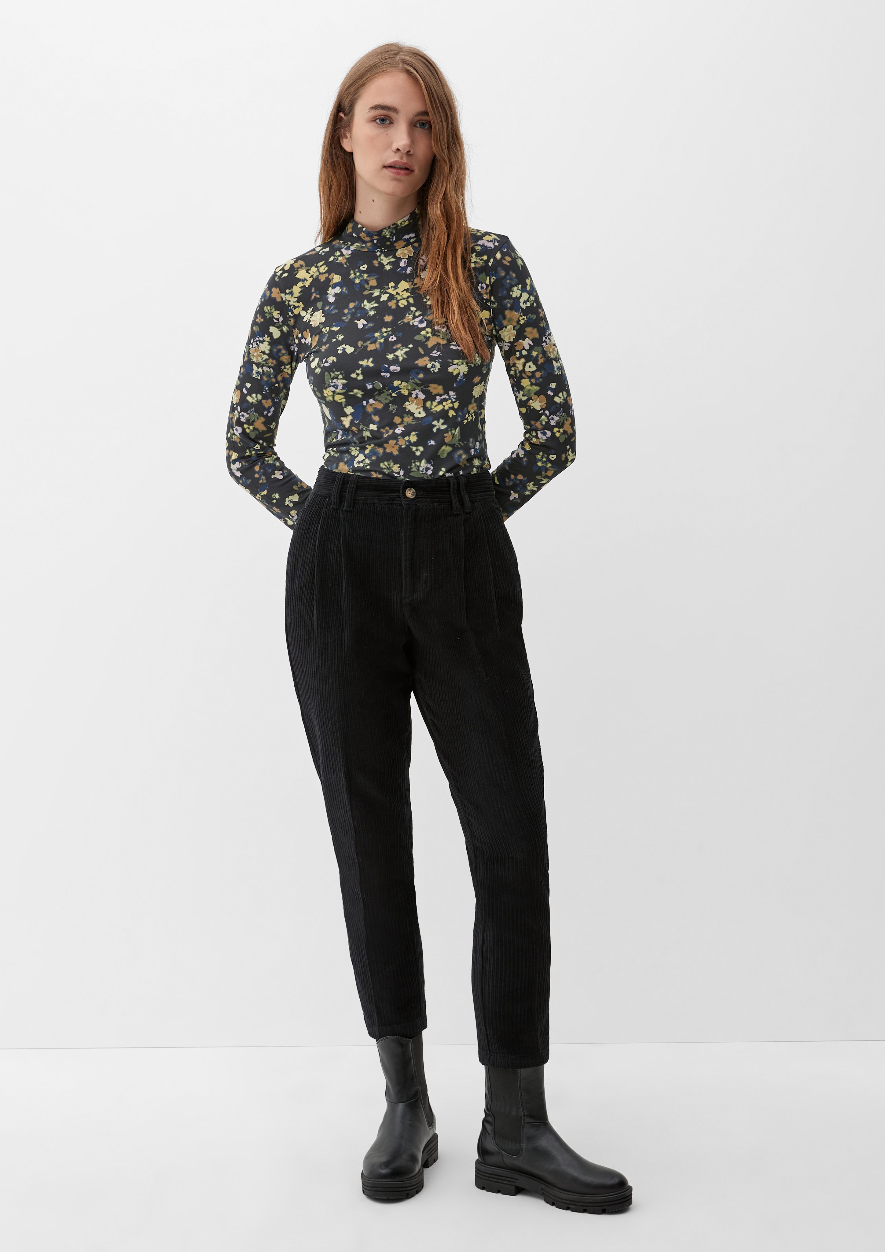 Longsleeve mit Stehkragen  2124413-99A0