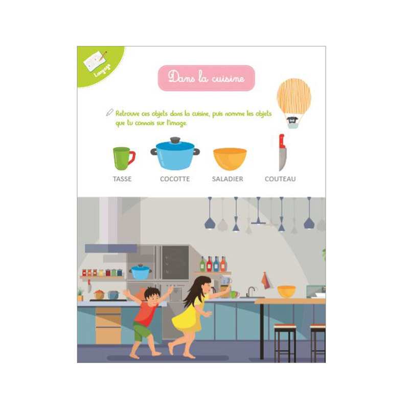 Livre Ma maternelle avec Montessori 2-3 ans - Larousse Jeunesse
