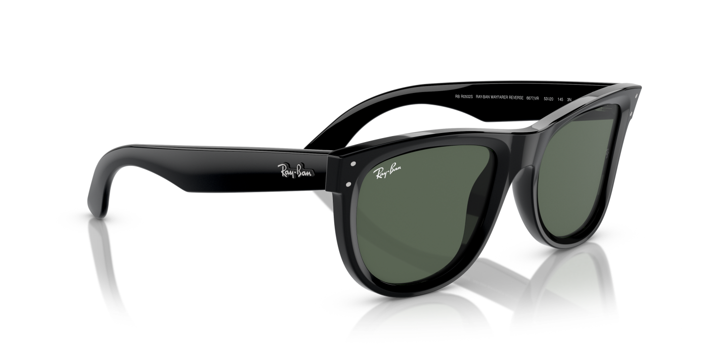 WAYFARER REVERSE - Negru Verde Lustruit