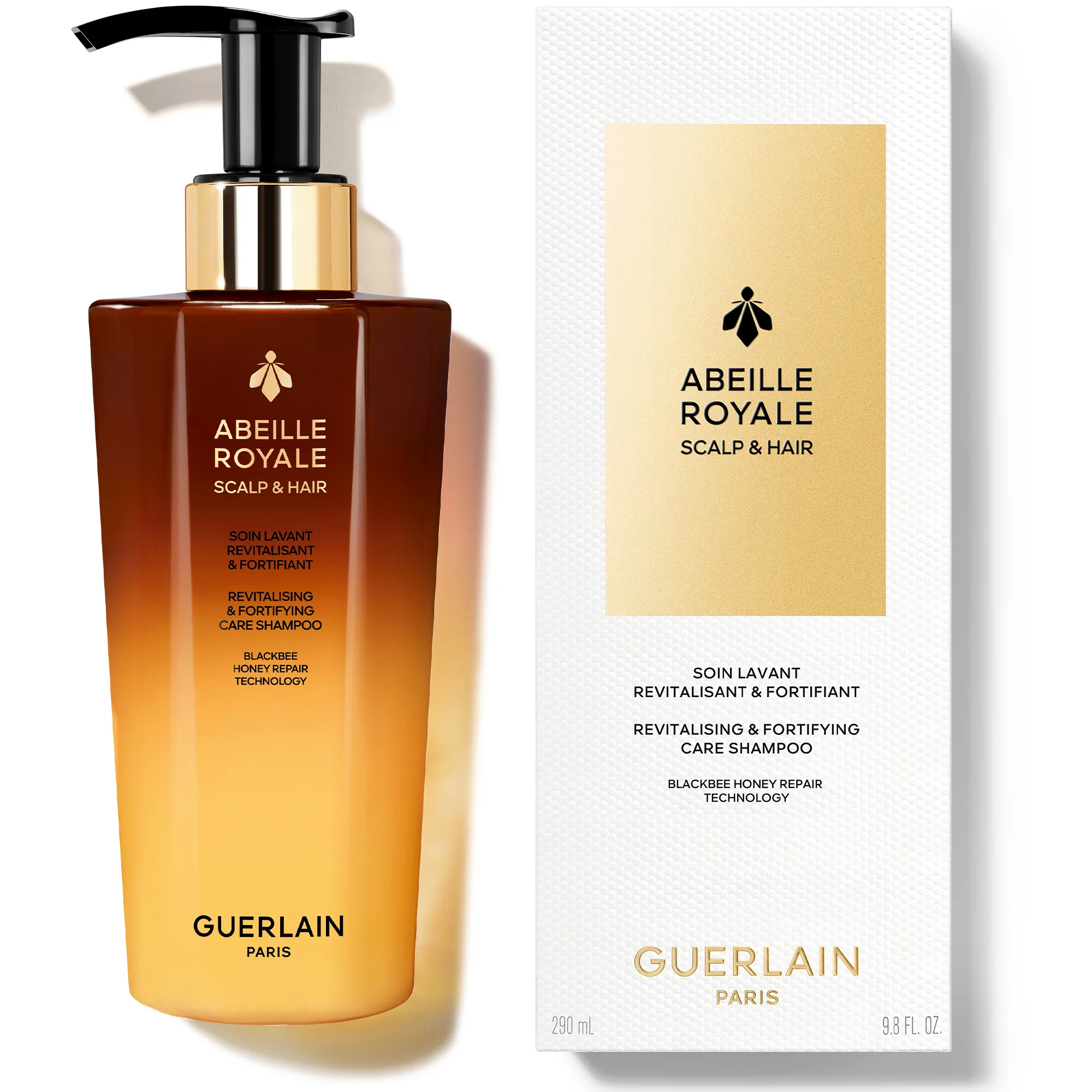 Abeille Royale šampon za revitalizaciju i jačanje vlasišta i kose - šampon za jačanje, šampon za obnovu, revitalizirajući šampon