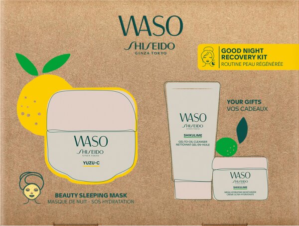 Shiseido WASO Beauty Sleeping Mask Kit Gesichtspflegeset