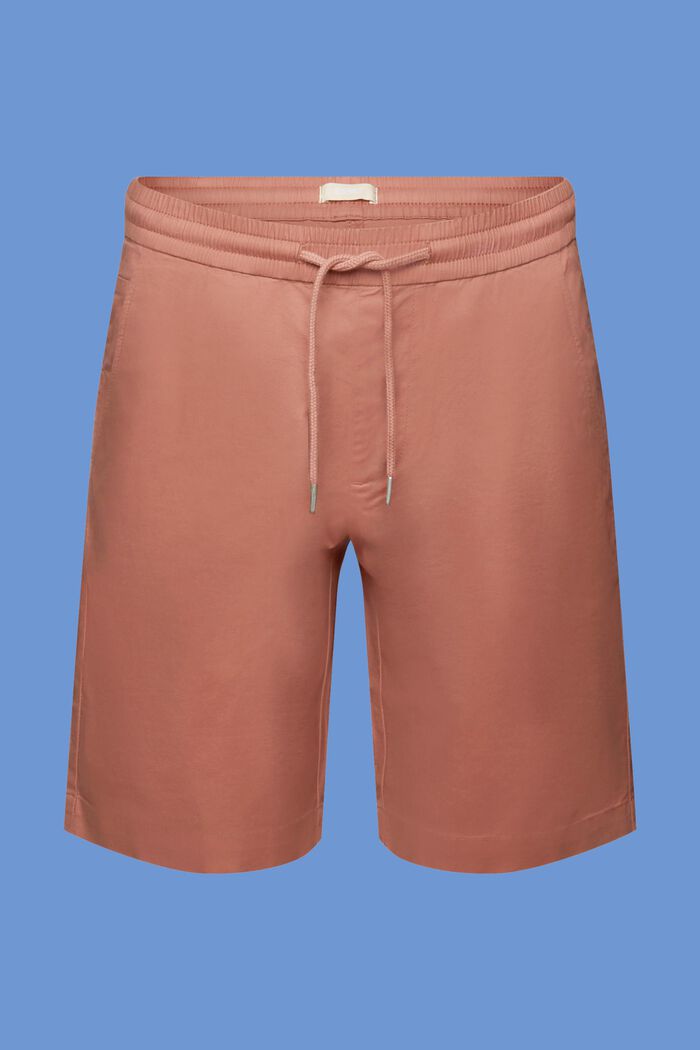 Shorts aus Baumwolltwill