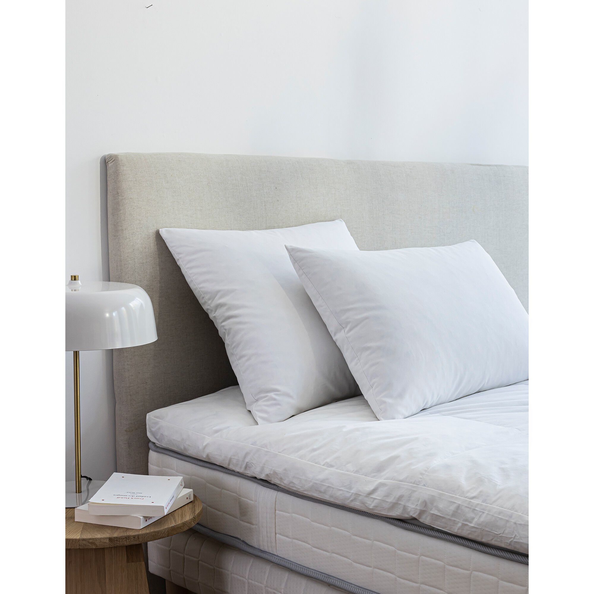 Oreiller naturel anti-acariens moelleux