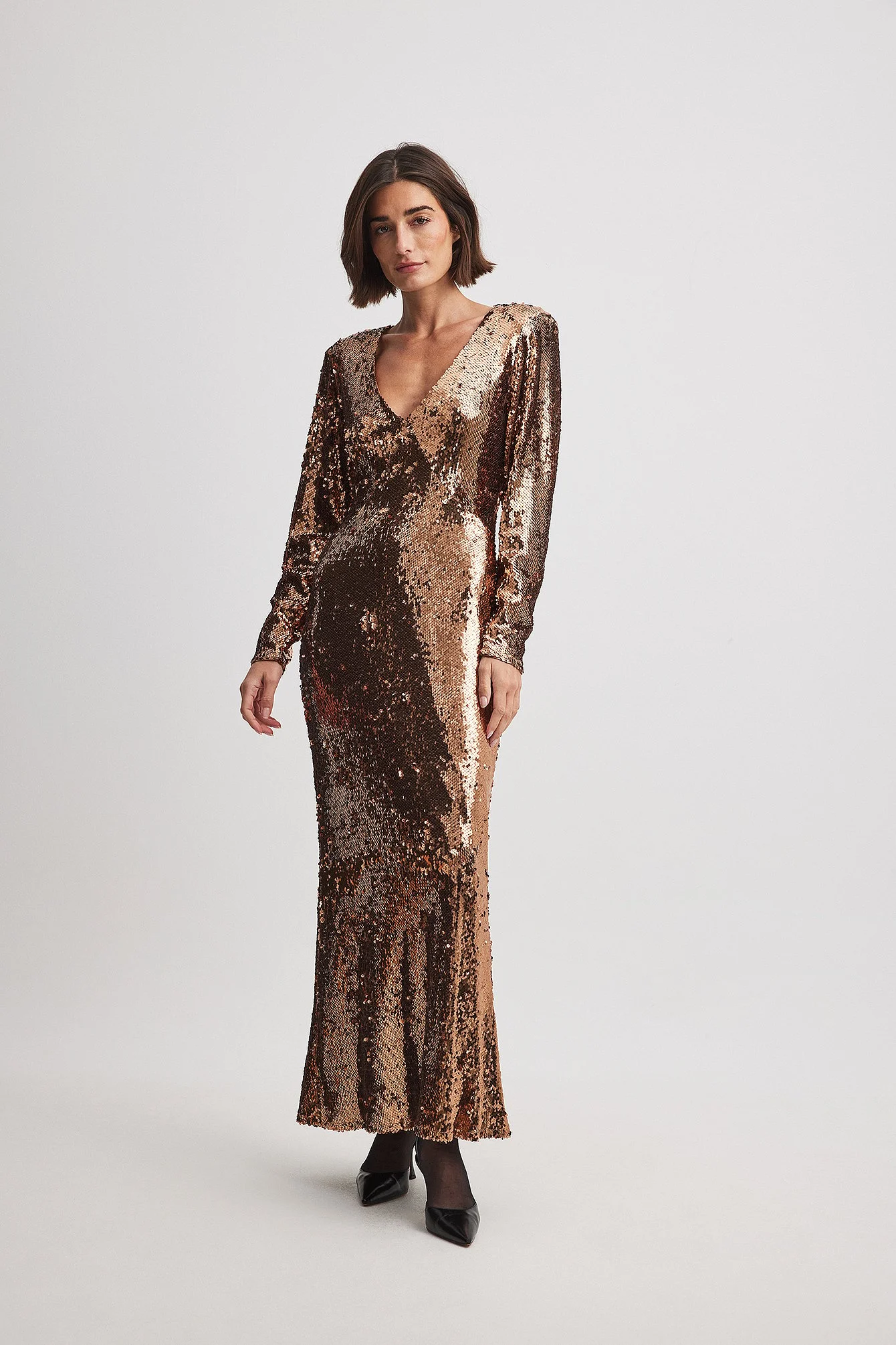 Sequin Maxi Dress