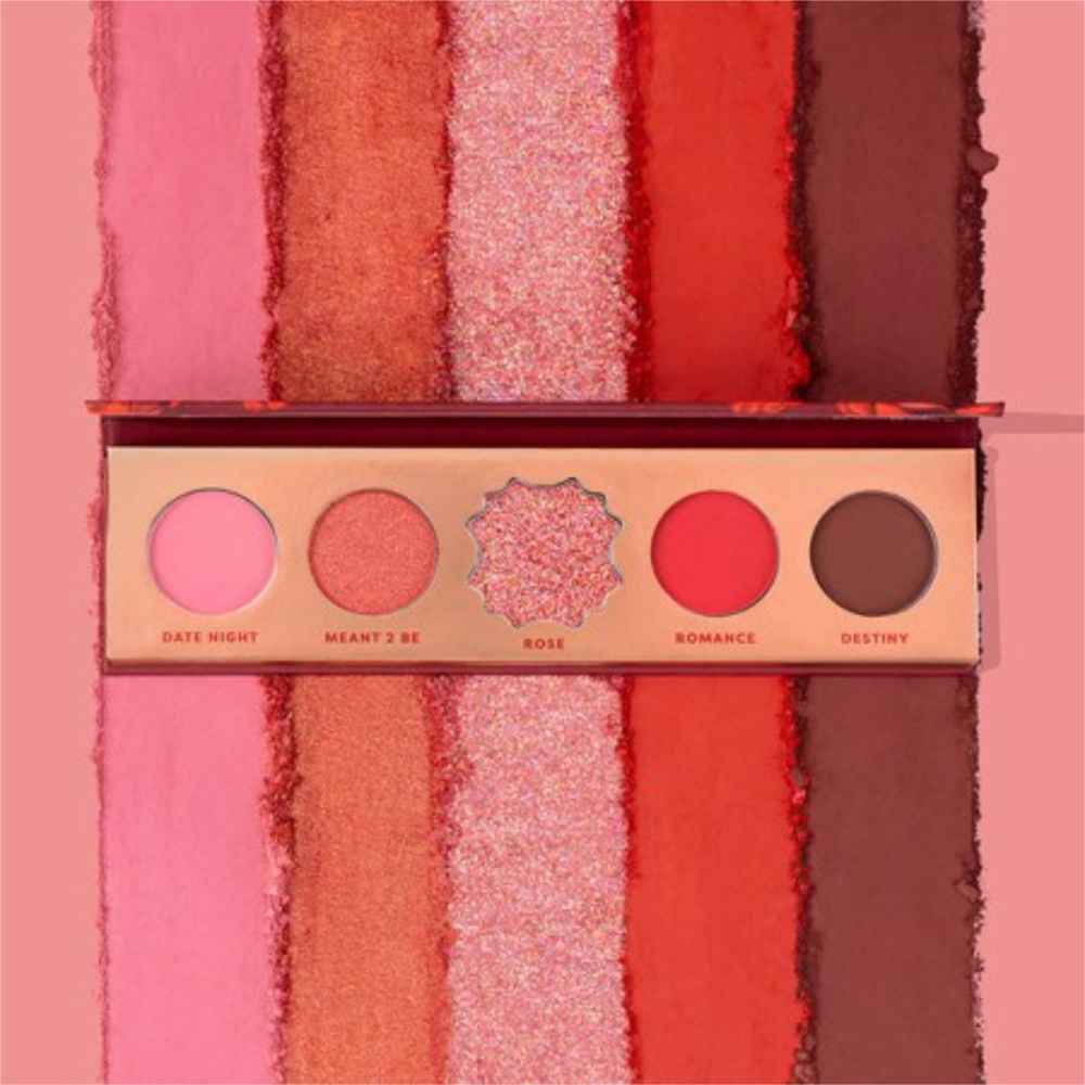 Profusion Cosmetics Palette Yeux Blooming Hues Romantic Rose  5 teintes Palette de fards à paupières