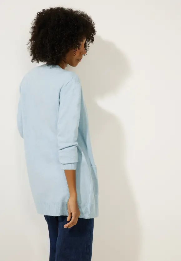 Street One Cosy Melange Strickjacke