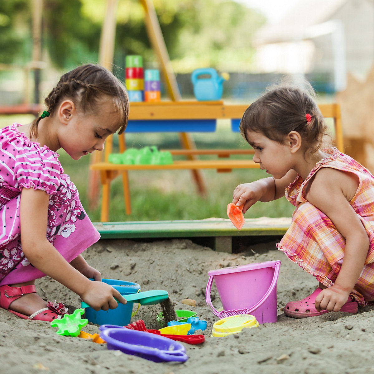 Kindersitzgruppe Holz für Garten