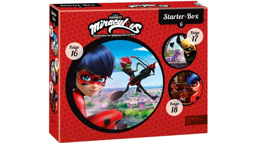 Starter-Box(6)-Folge 16-18 Miraculous