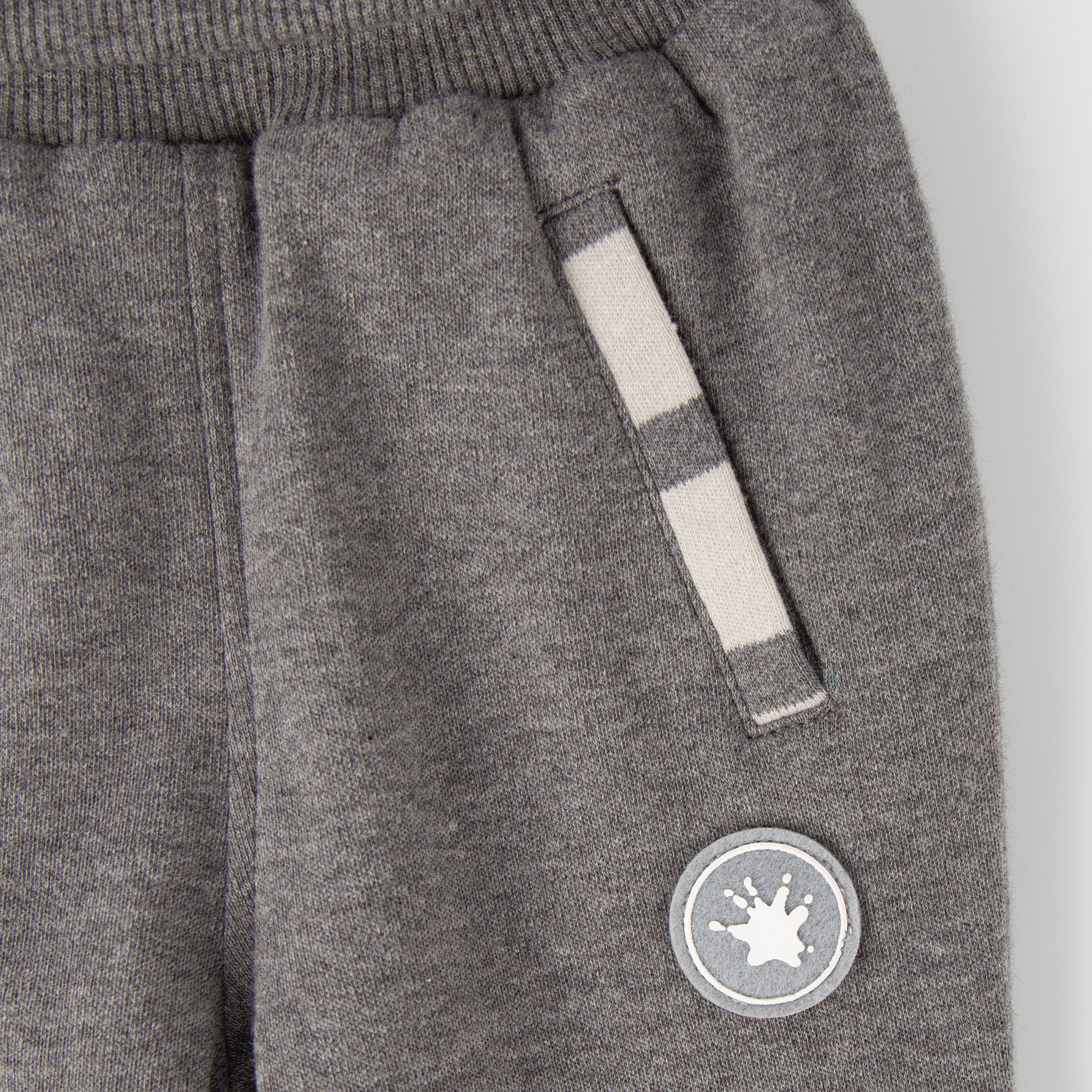 Baby Wendehose mit Softbund grau oder orange
