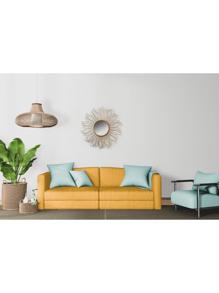 kobolo Wandspiegel WALLMIRRORSUN in Gold günstig kaufen onesize
