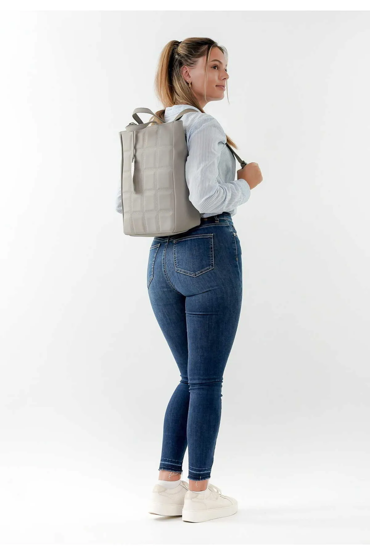 SURI FREY  Rucksack - Braun - Unifarben