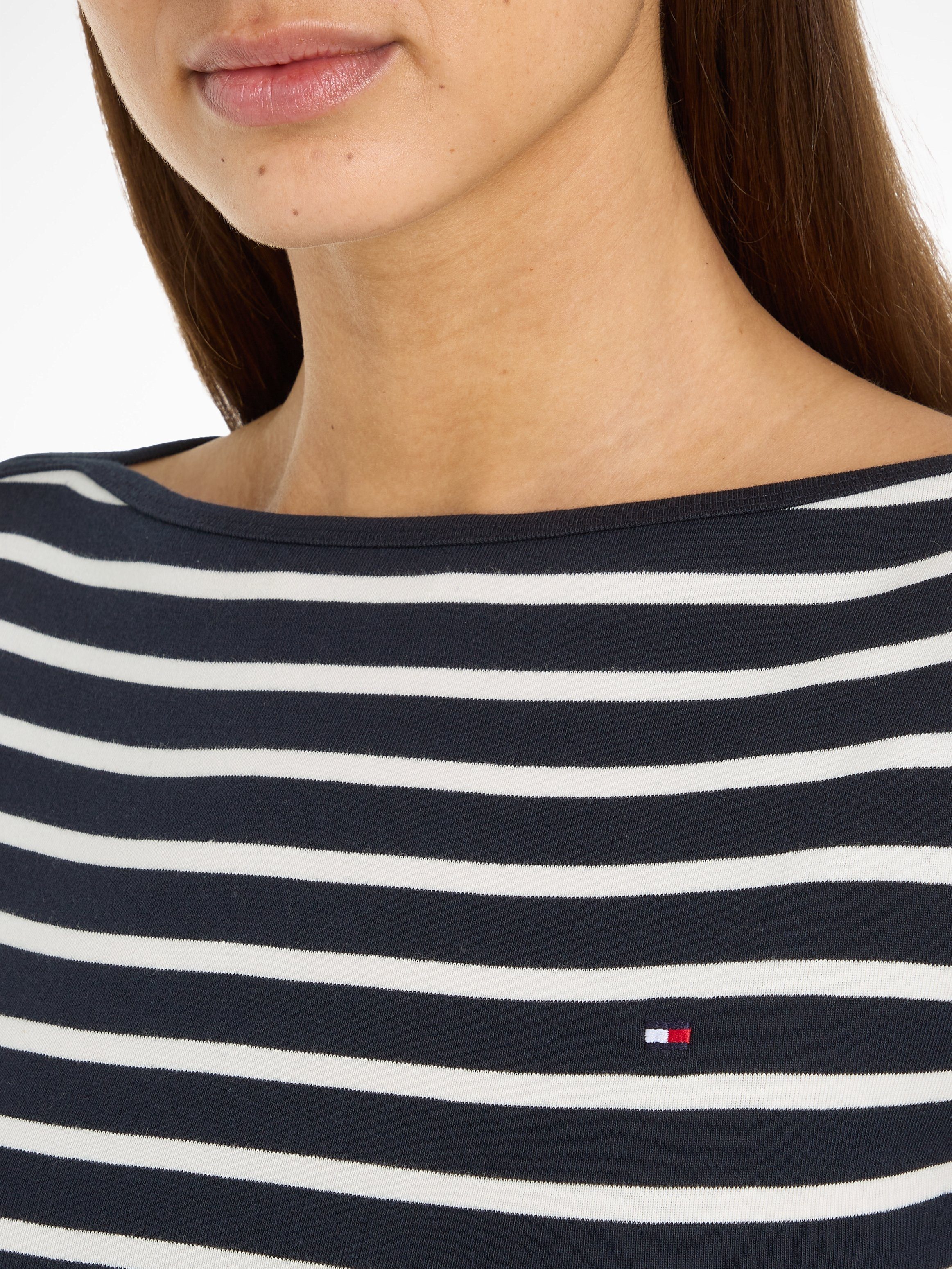 Tommy Hilfiger 3/4-Arm-Shirt NEW CODY SLIM BOAT-NK 3/4SLV mit Streifenmuster