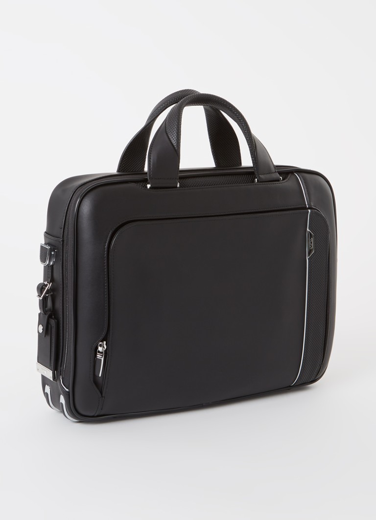 Tumi Arrivé Sadler business bag with 15 inch laptop compartment