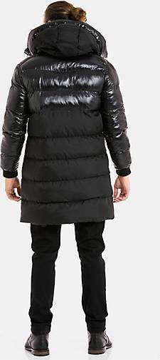 Cipo & Baxx Winterjacke mit geräumiger Kapuze