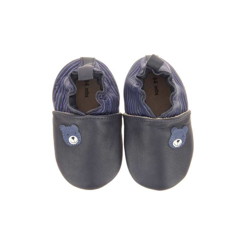 Chaussons cuir tannage vegetal Doubear