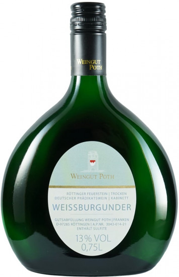2019 Röttinger Feuerstein Weißburgunder Kabinett trocken - Weingut Poth