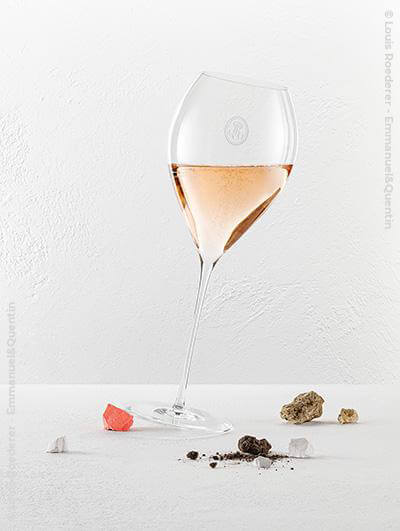 Louis Roederer : Brut Nature Rosé Édition Limitée by Philippe Starck 2015